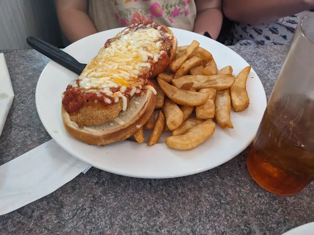 Chicken Parmigiana Sandwich