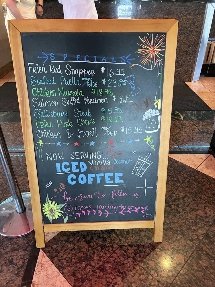 Landmark Family Restaurant Rome